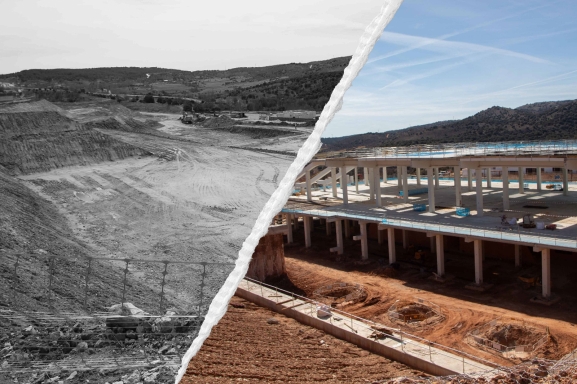 Así avanza la espectacular obra del nuevo Centro de Datos de la Seguridad Social, en fotos