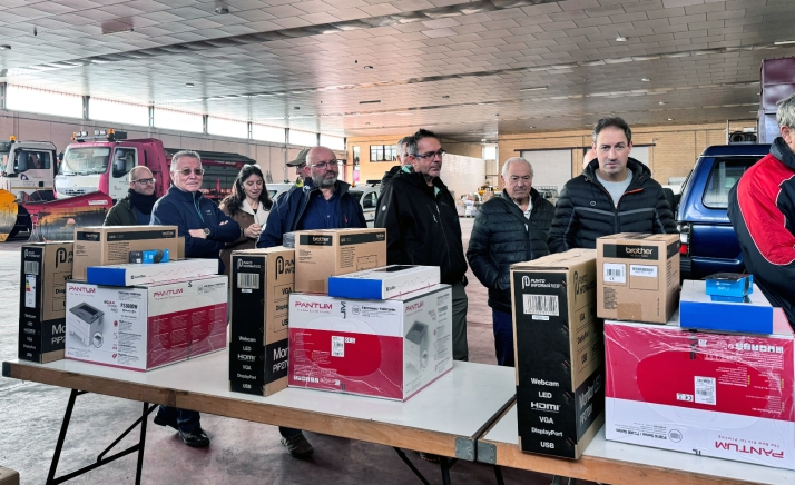 Adjudicado el contrato de suministro provincial de ordenadores y tabletas para ayuntamientos