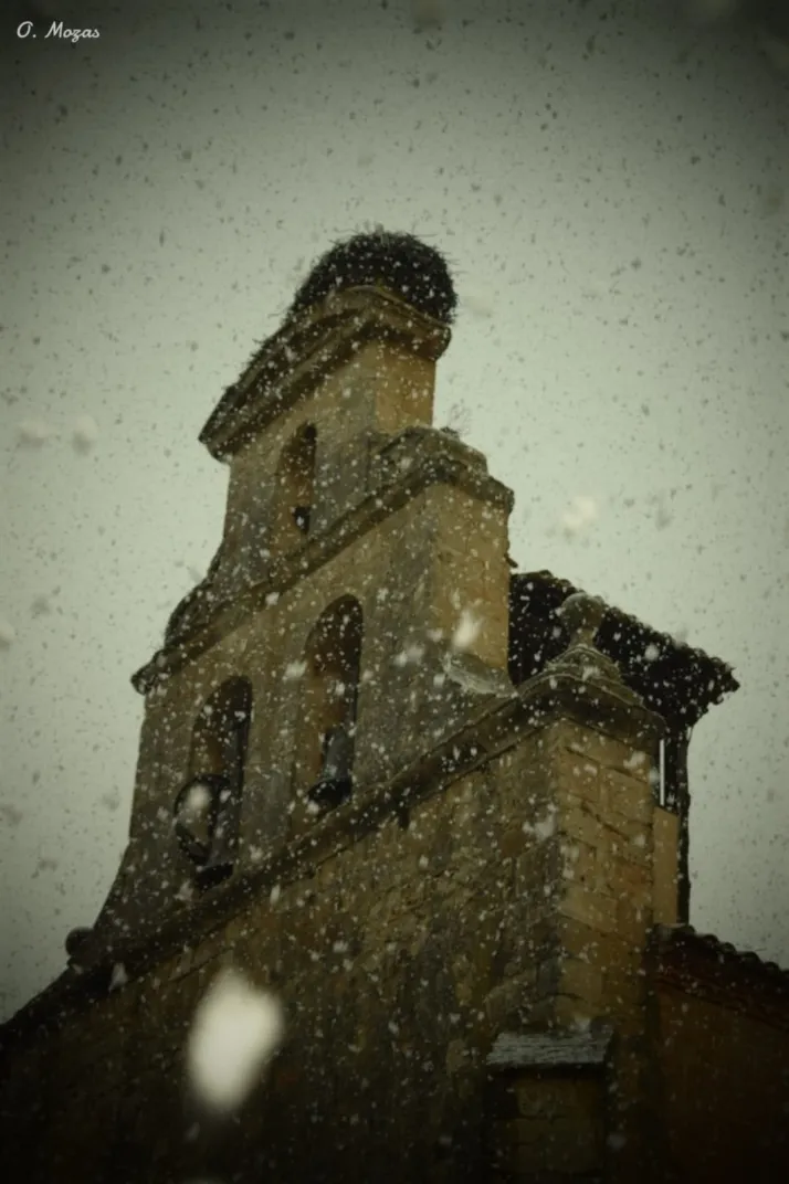 Fotos: La nieve tambi&eacute;n cubre El Burgo y Ciudad de Osma