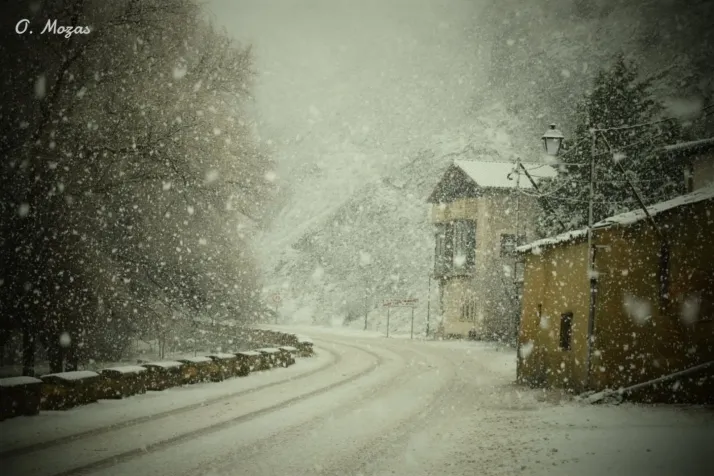 Fotos: La nieve tambi&eacute;n cubre El Burgo y Ciudad de Osma