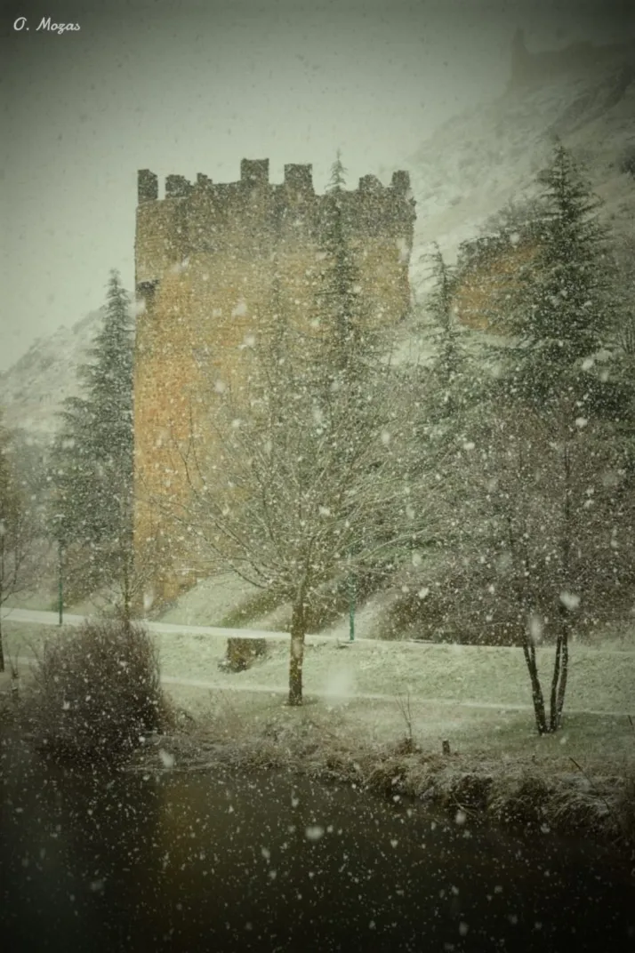 Fotos: La nieve tambi&eacute;n cubre El Burgo y Ciudad de Osma