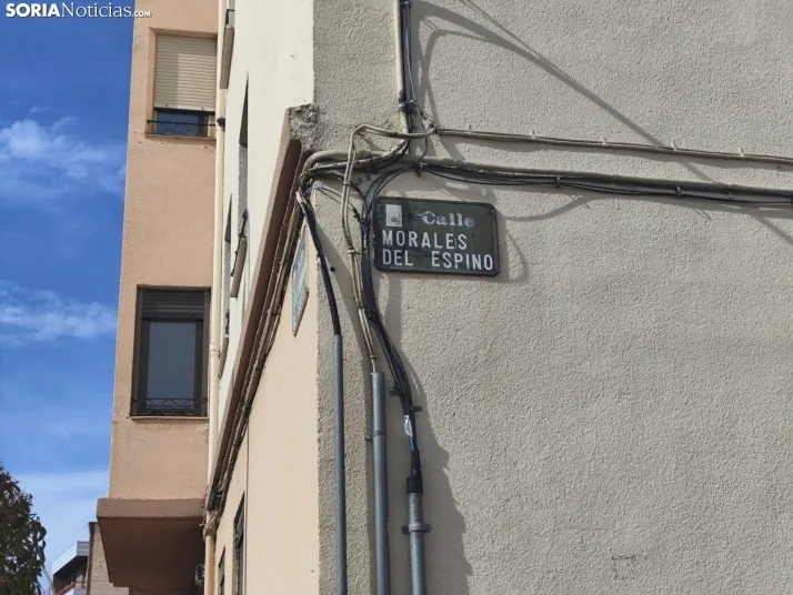 Tramos de escaleras que se mecanizarán en el Calaverón. 