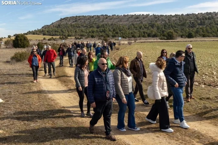 Paseo por una finca trufera