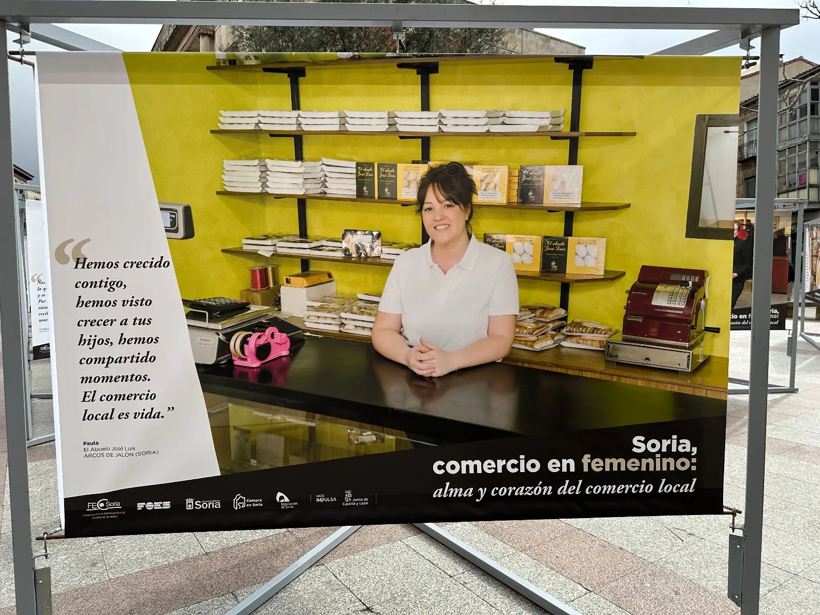 Foto 8 - Estas comerciantes sorianas, protagonistas en la plaza del Olivo