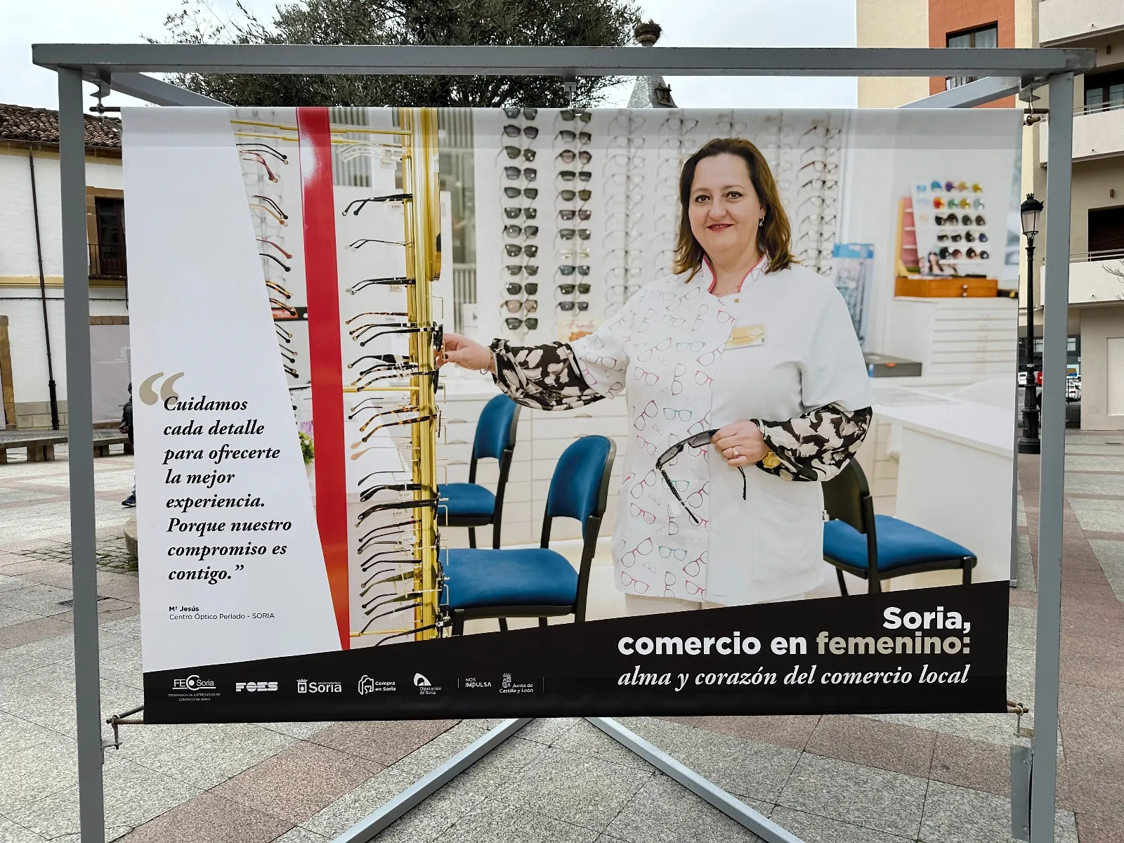 Foto 2 - Estas comerciantes sorianas, protagonistas en la plaza del Olivo