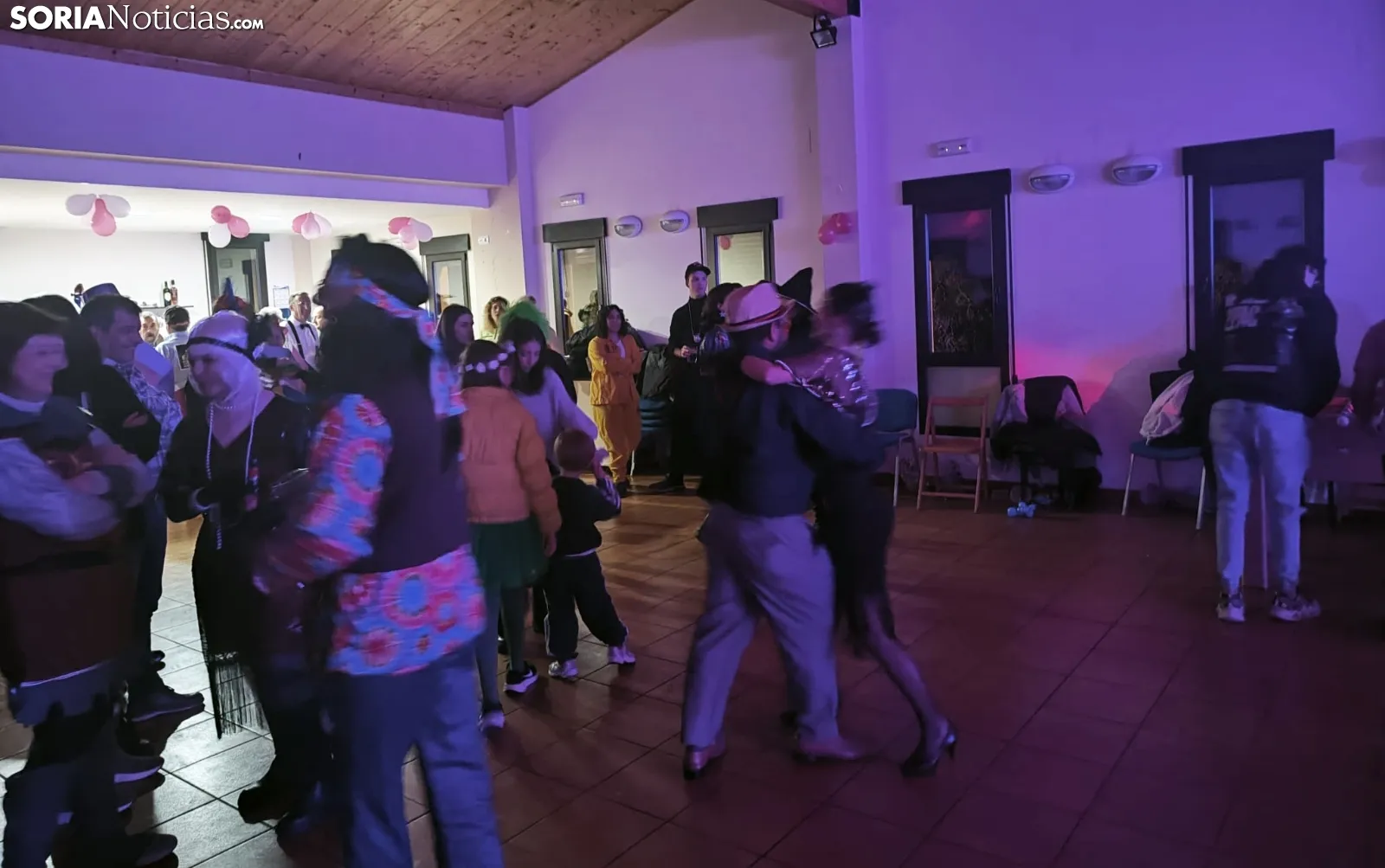 Una imagen de la fiesta en Carbonera. /SN