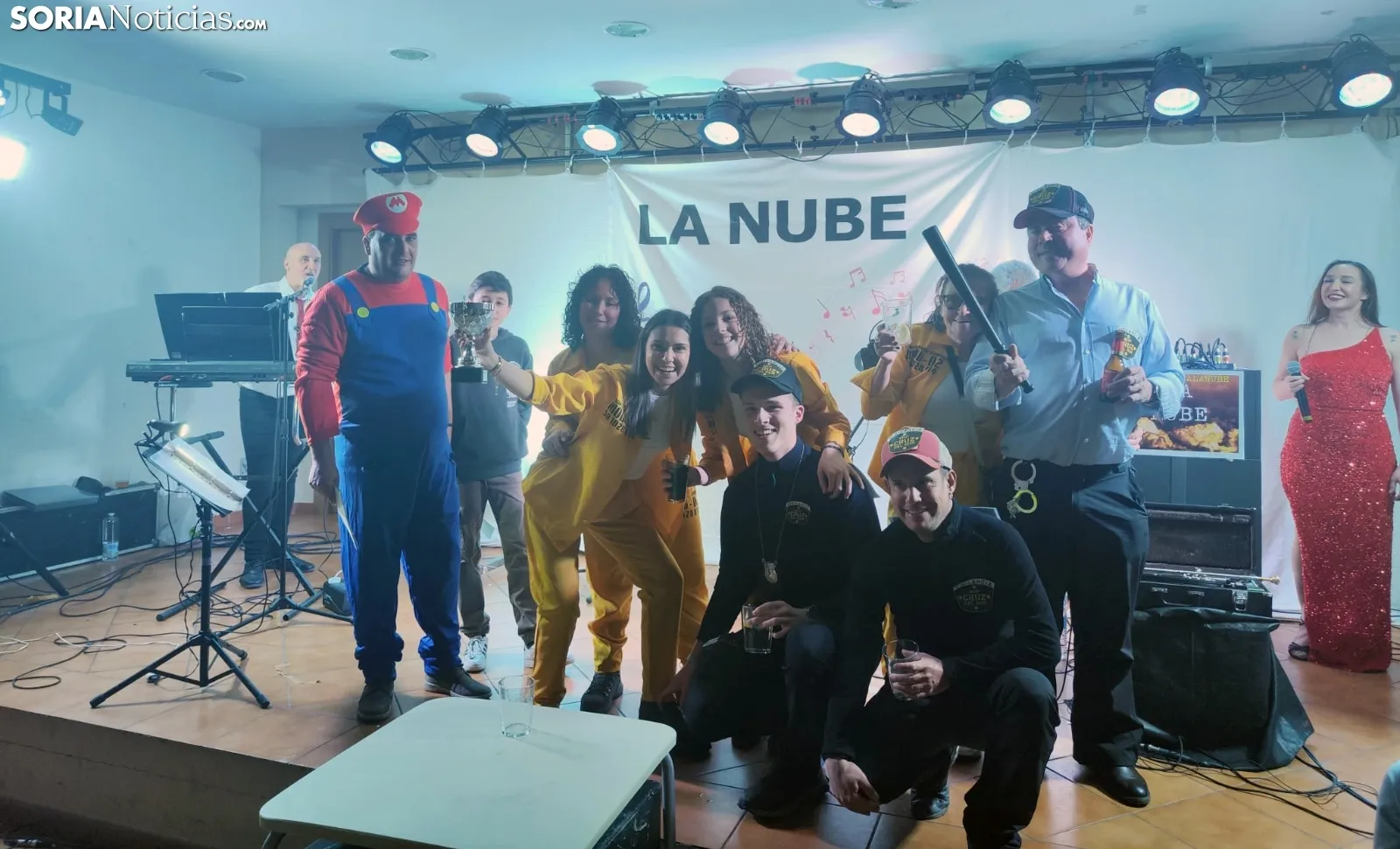 Una imagen de la fiesta en Carbonera. /SN