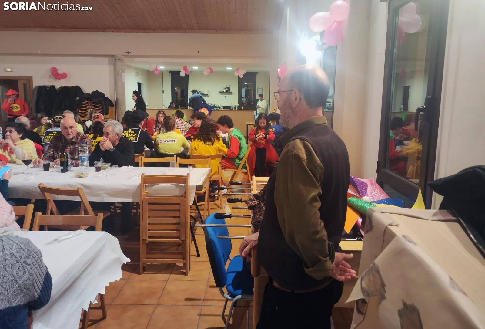 Una imagen de la fiesta en Carbonera. /SN