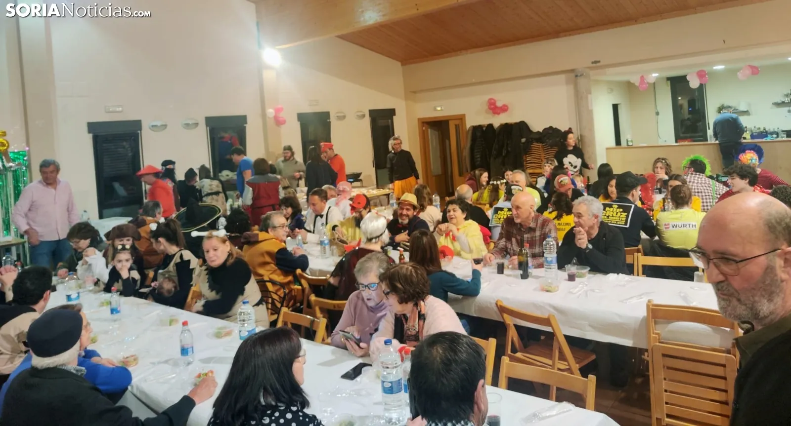 Una imagen de la fiesta en Carbonera. /SN