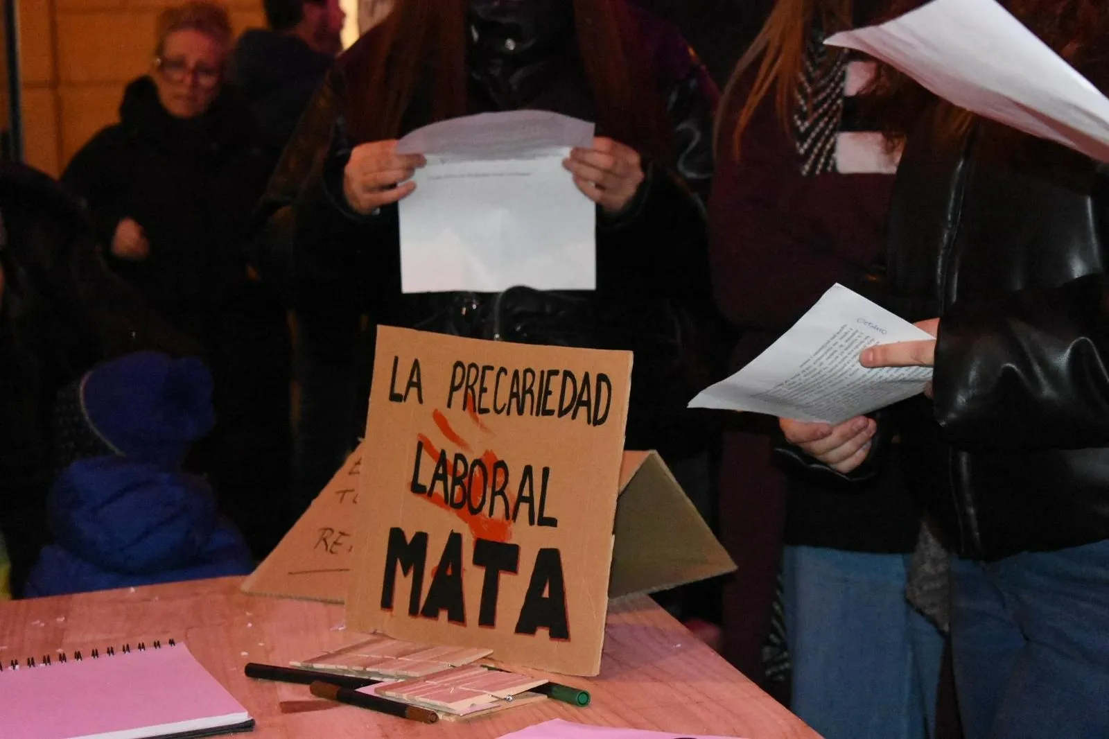 Foto 2 - Soria se uni&oacute; en las calles bajo el lema "Todas Somos Bel&eacute;n" para exigir m&aacute;s recursos para el sector social