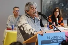 Una imagen del congreso del sindicato en Soria. /CCOO