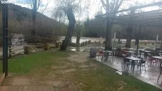 Imagen del Duero a su paso por Soria esta mañana de domingo. /SN
