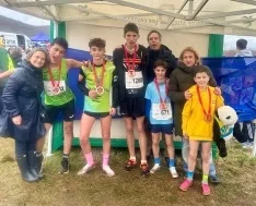 Foto 6 - La lluvia y el viento no frenan el esp&iacute;ritu competitivo en el Regional de cross en &Oacute;lvega