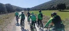 Foto 3 - M&aacute;s de un centenar de ciclistas disfrutan de las nuevas rutas BTT del Moncayo Soriano