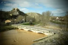 El Ucero hoy domingo en Osma. /Óscar Mozas