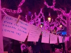 Foto 9 - Soria se uni&oacute; en las calles bajo el lema "Todas Somos Bel&eacute;n" para exigir m&aacute;s recursos para el sector social