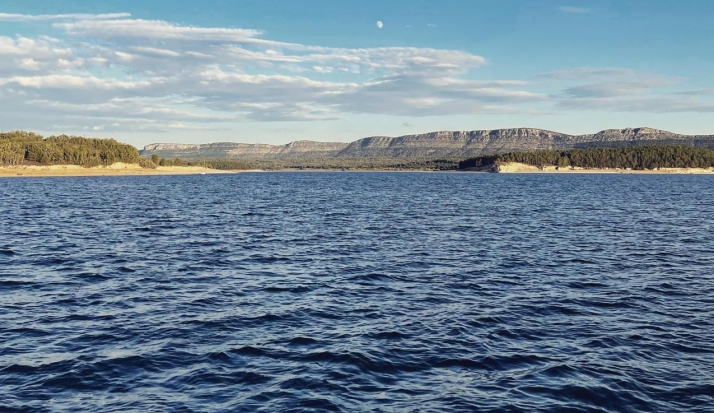Las reservas del embalse Cuerda del Pozo siguen aumentando y alcanzan el 84% de su capacidad