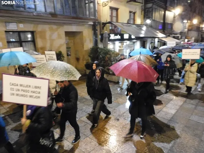 Una imagen de la manifestación de este sábado. /PC