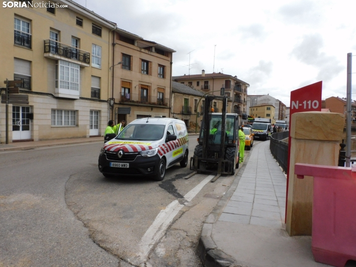 GALER&Iacute;A | As&iacute; est&aacute; el puente de San Esteban tras la ca&iacute;da de uno de sus aleros: ho