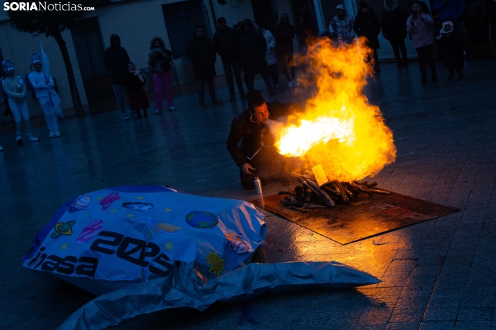 Entierro Sardina Ólvega 2025