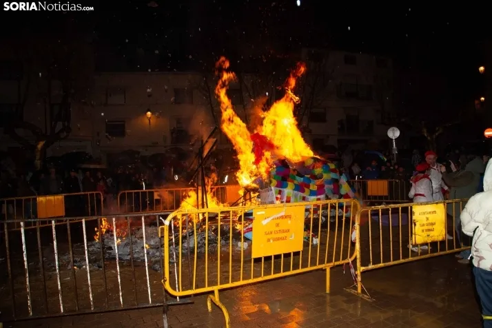 Fin de carnaval en San Esteban de Gormaz 2025