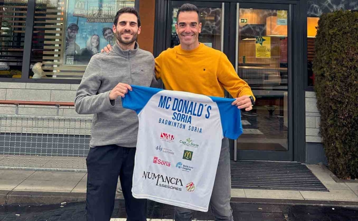 McDonalds, nuevo colaborador del Bádminton Soria