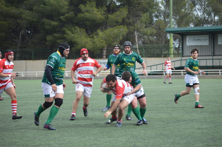 El rugby soriano busca su primera victoria femenina y afianzar el playoff masculino en Zaragoza