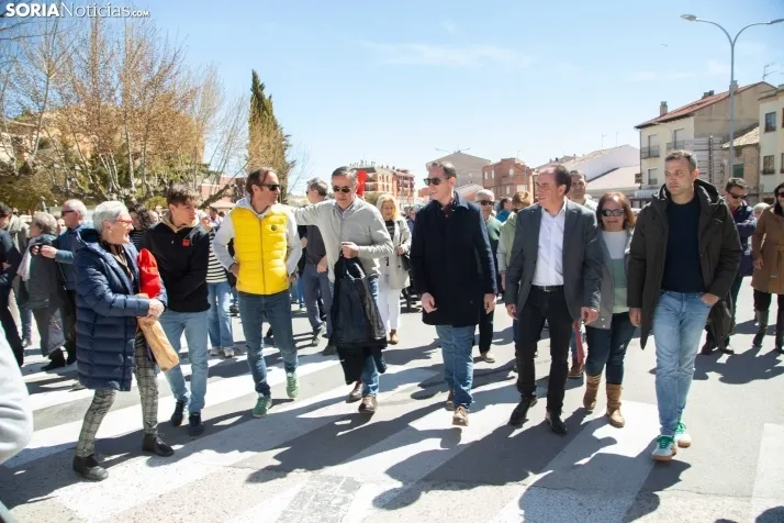 Manifestación por el puente