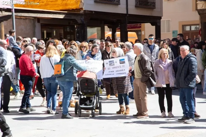 Manifestación por el puente