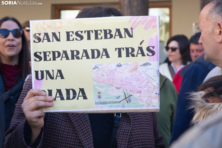 Manifestación por el puente