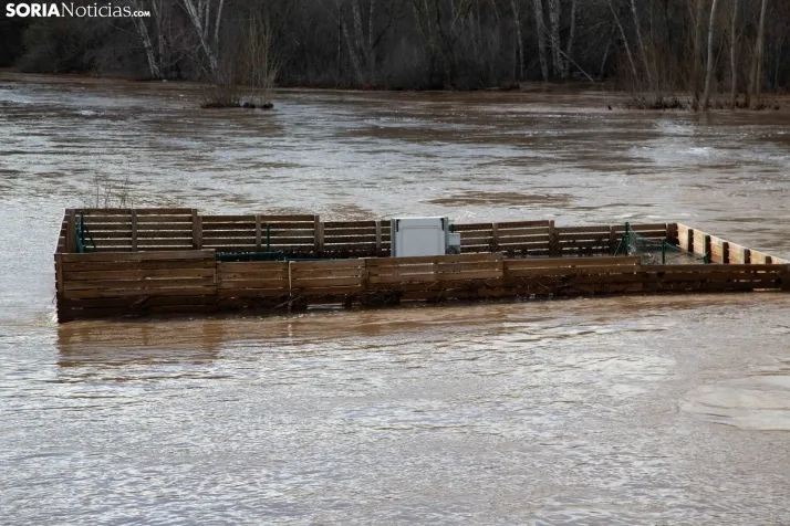 Temporal de agua en Soria 2025