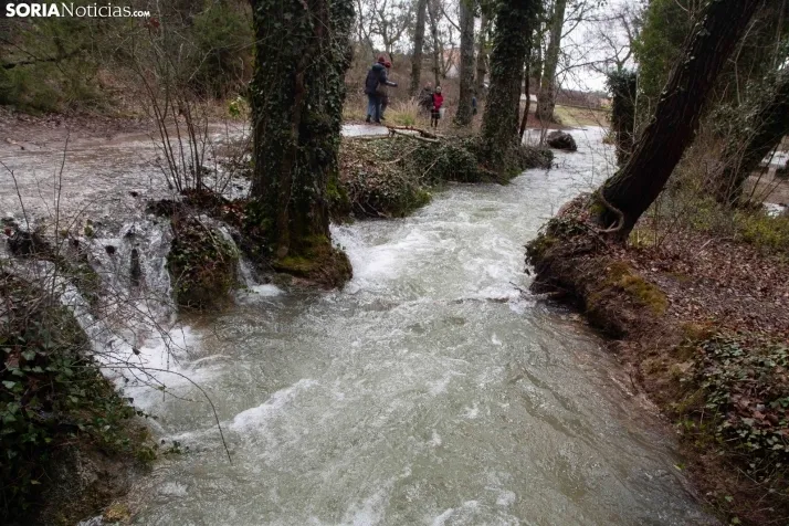Temporal de agua en Soria 2025