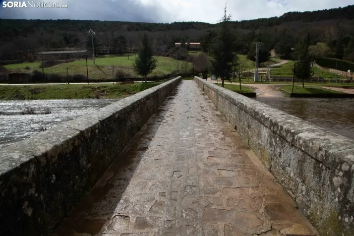 Temporal de agua en Soria 2025