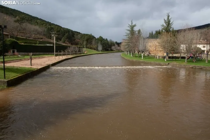 Temporal de agua en Soria 2025