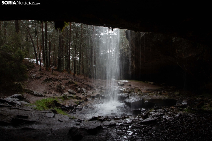 Temporal de agua en Soria 2025