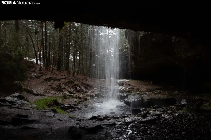 Temporal de agua en Soria 2025