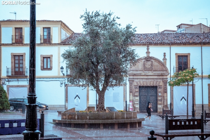 Martes de tormentas y granizo