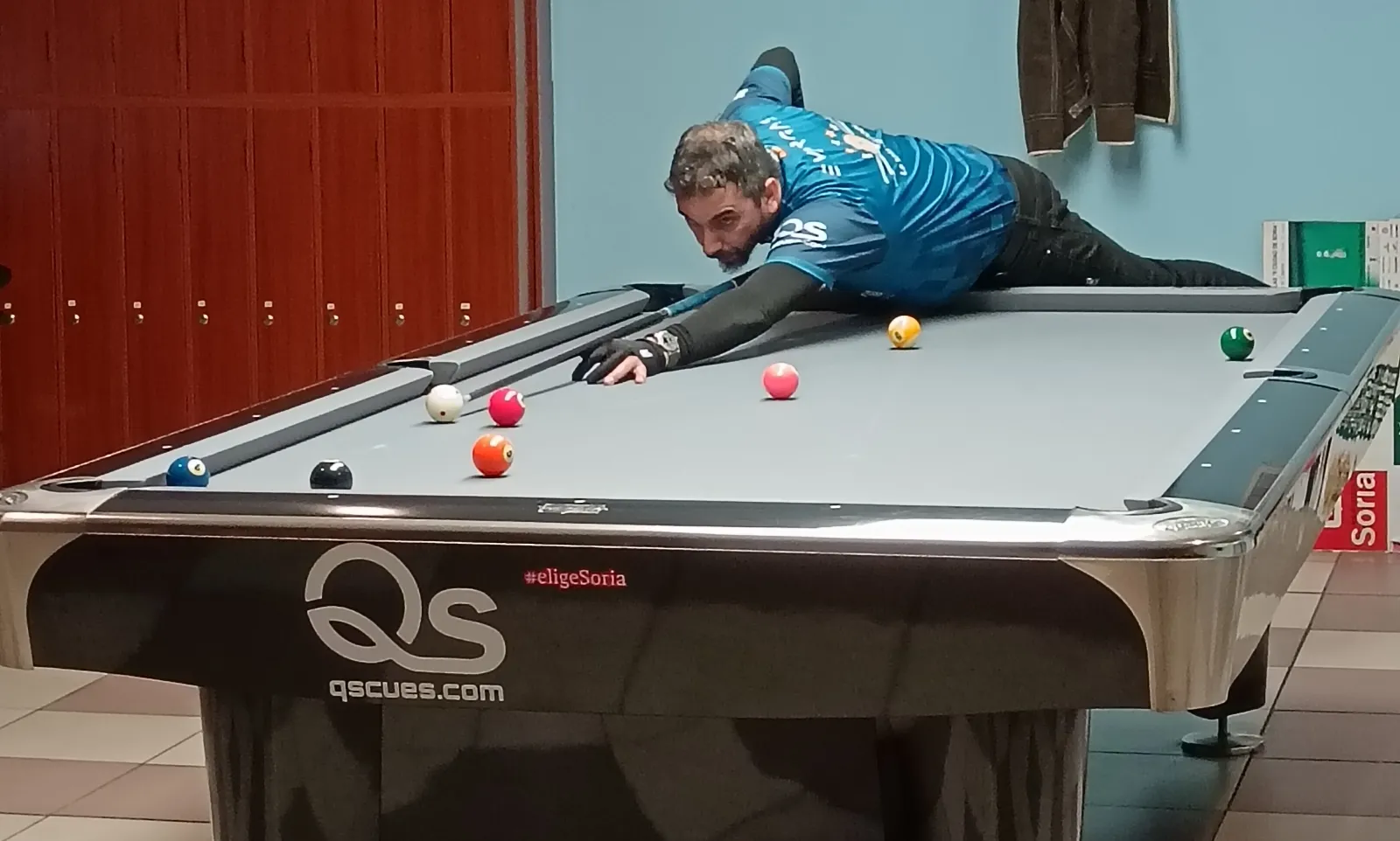 Una imagen del torneo en el Círculo Amistad Numancia. 