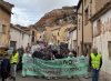 Manifestación en contra de la planta de biometano en San Esteban/ AVAPAM.