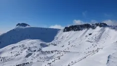 Foto 3 - Impresionante nevada en Urbi&oacute;n en pleno abril