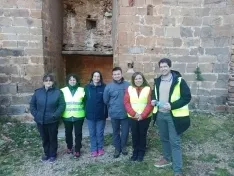 Foto 3 - El castillo de Vozmediano recibe 500 visitantes en su primera apertura al p&uacute;blico