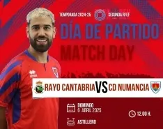 Foto 2 - As&iacute; hemos vivido el Rayo Cantabria vs Numancia de Segunda RFEF