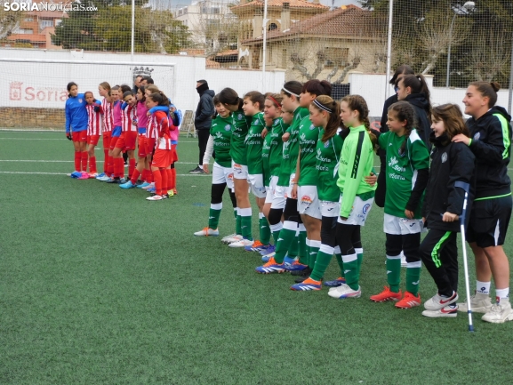 En imágenes: Las mejores canteras del fútbol femenino español juegan en Soria