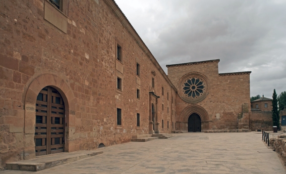 Concedido el permiso para la adecuación del paseo y el mirador del monasterio de Santa María de Huerta 