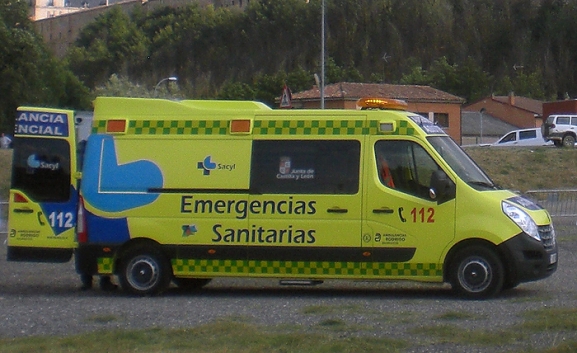 Un joven de 26 años, herido en un accidente de tráfico en Viana de Duero