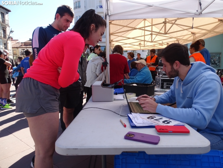 Una imagen de la jornada de este 23 de abril en la capital soriana. /PC