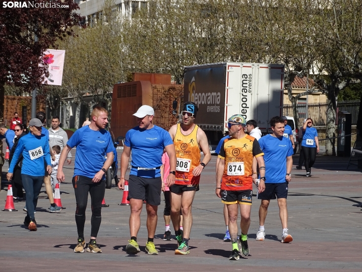 Una imagen de la jornada de este 23 de abril en la capital soriana. /PC