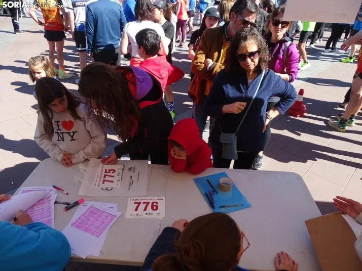 Una imagen de la jornada de este 23 de abril en la capital soriana. /PC