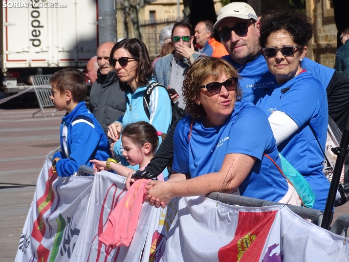 Una imagen de la jornada de este 23 de abril en la capital soriana. /PC