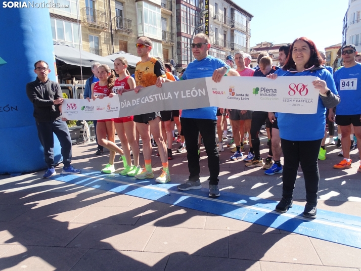 Una imagen de la jornada de este 23 de abril en la capital soriana. /PC